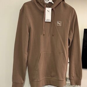 Puma Men's Tan Hoodie